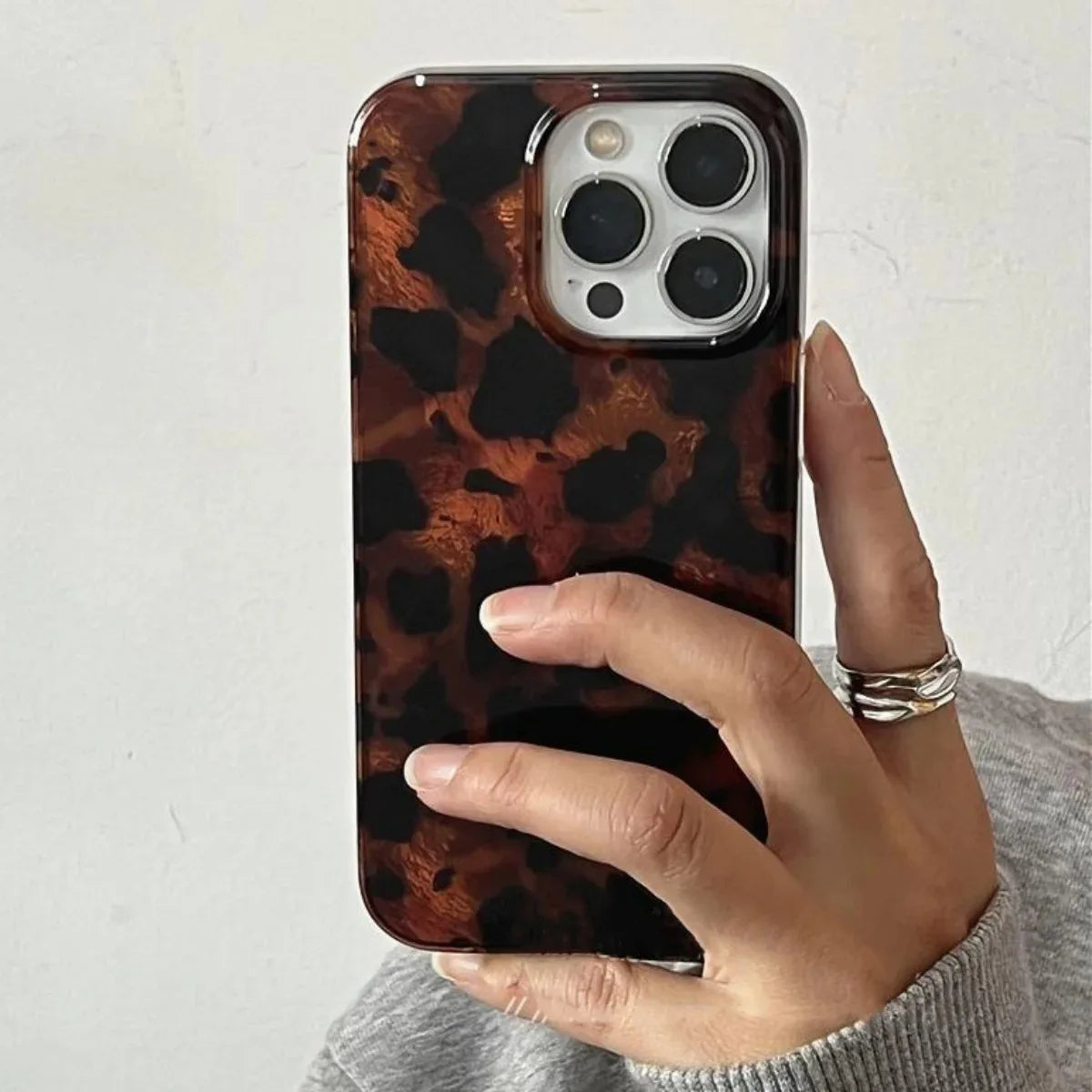 Amber Texture iPhone Case