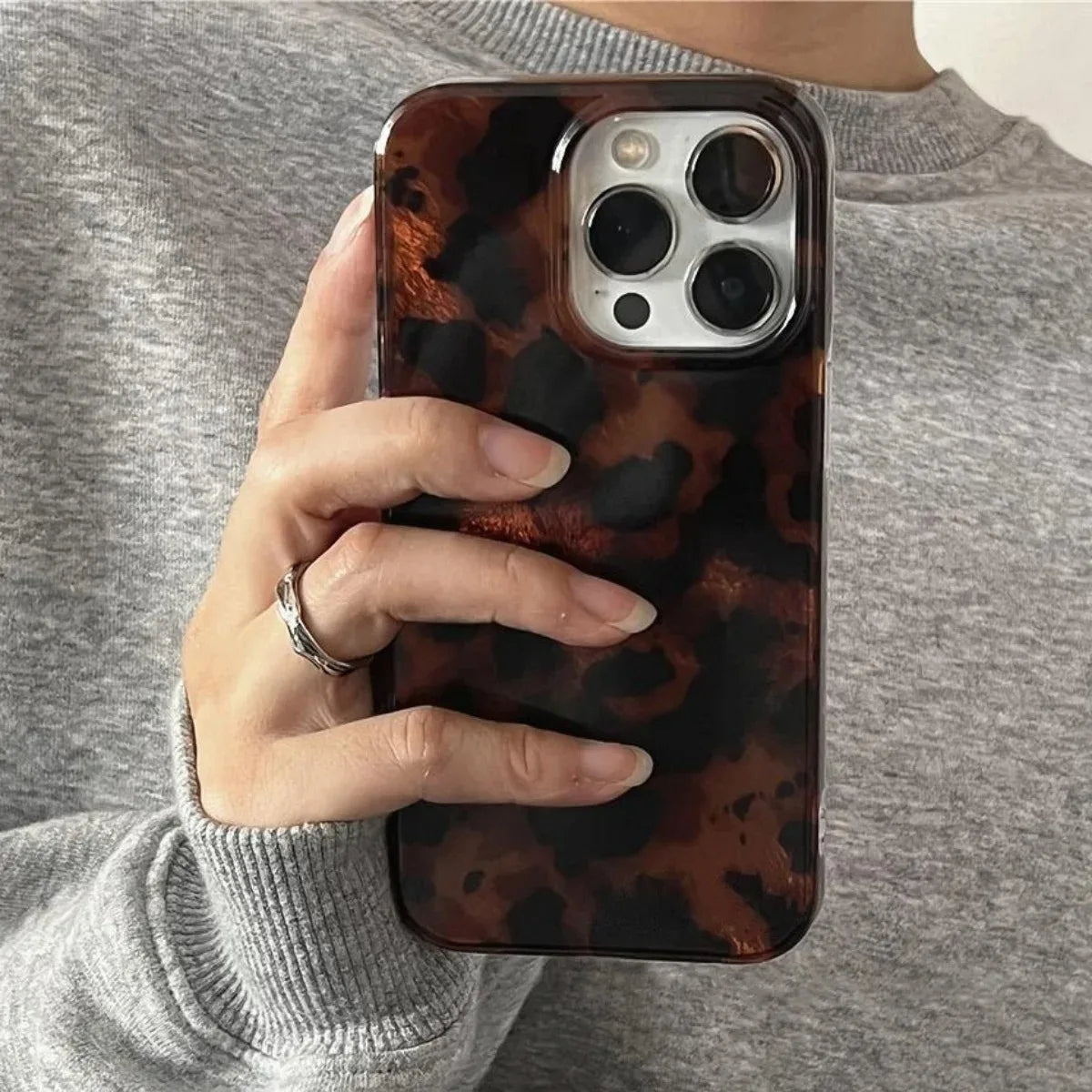 Amber Texture iPhone Case