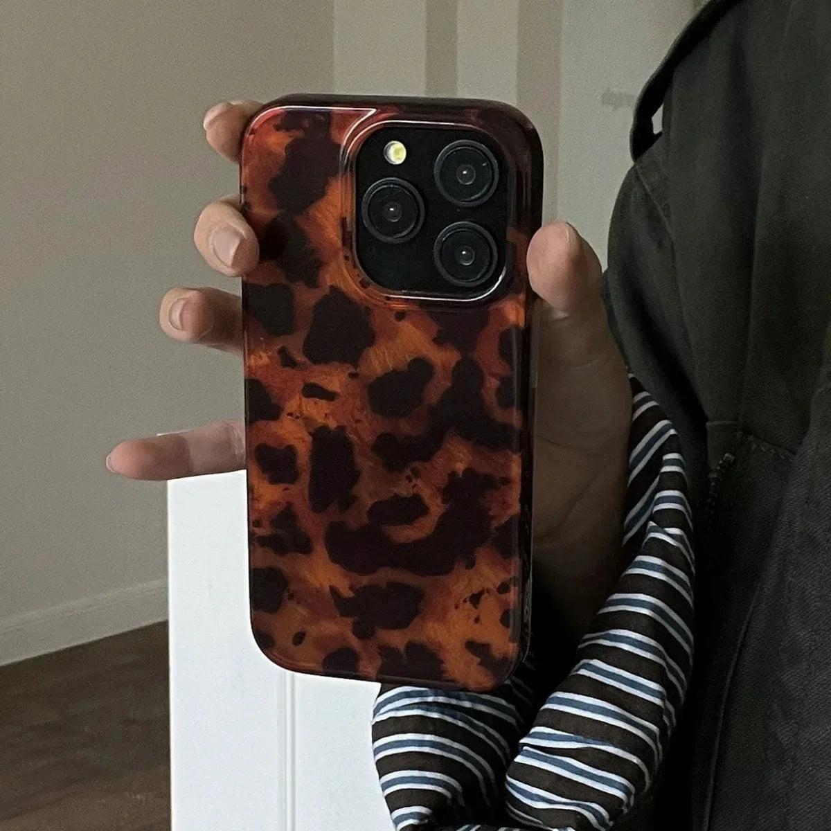 Amber Texture iPhone Case