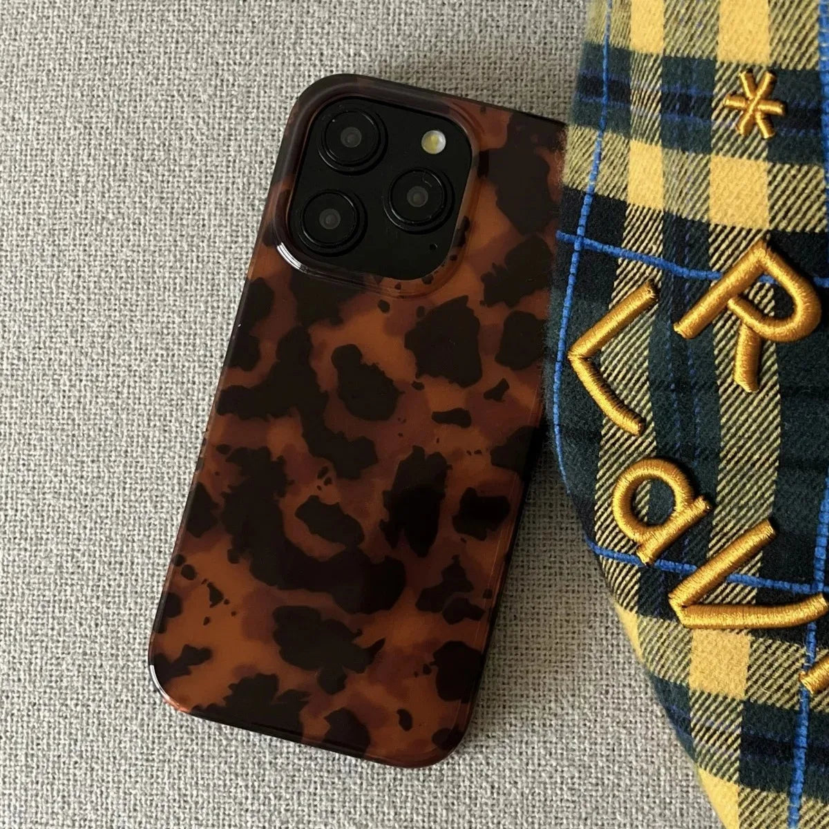 Amber Texture iPhone Case
