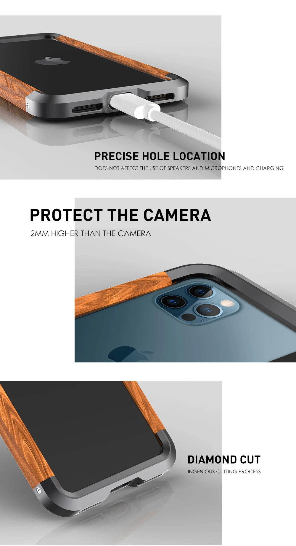 Natural Wood iPhone Case