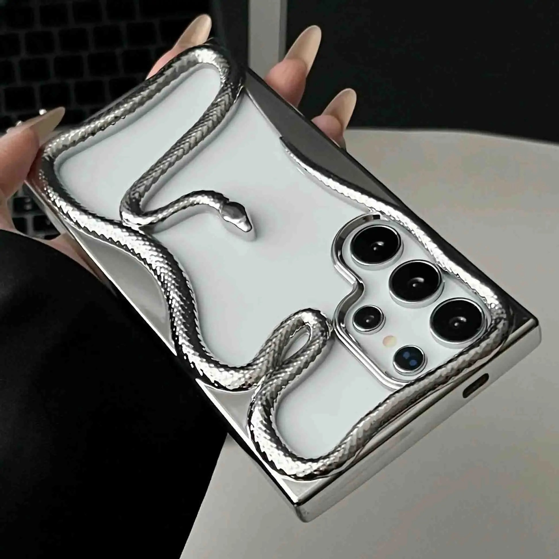 Snake Pattern Samsung Case