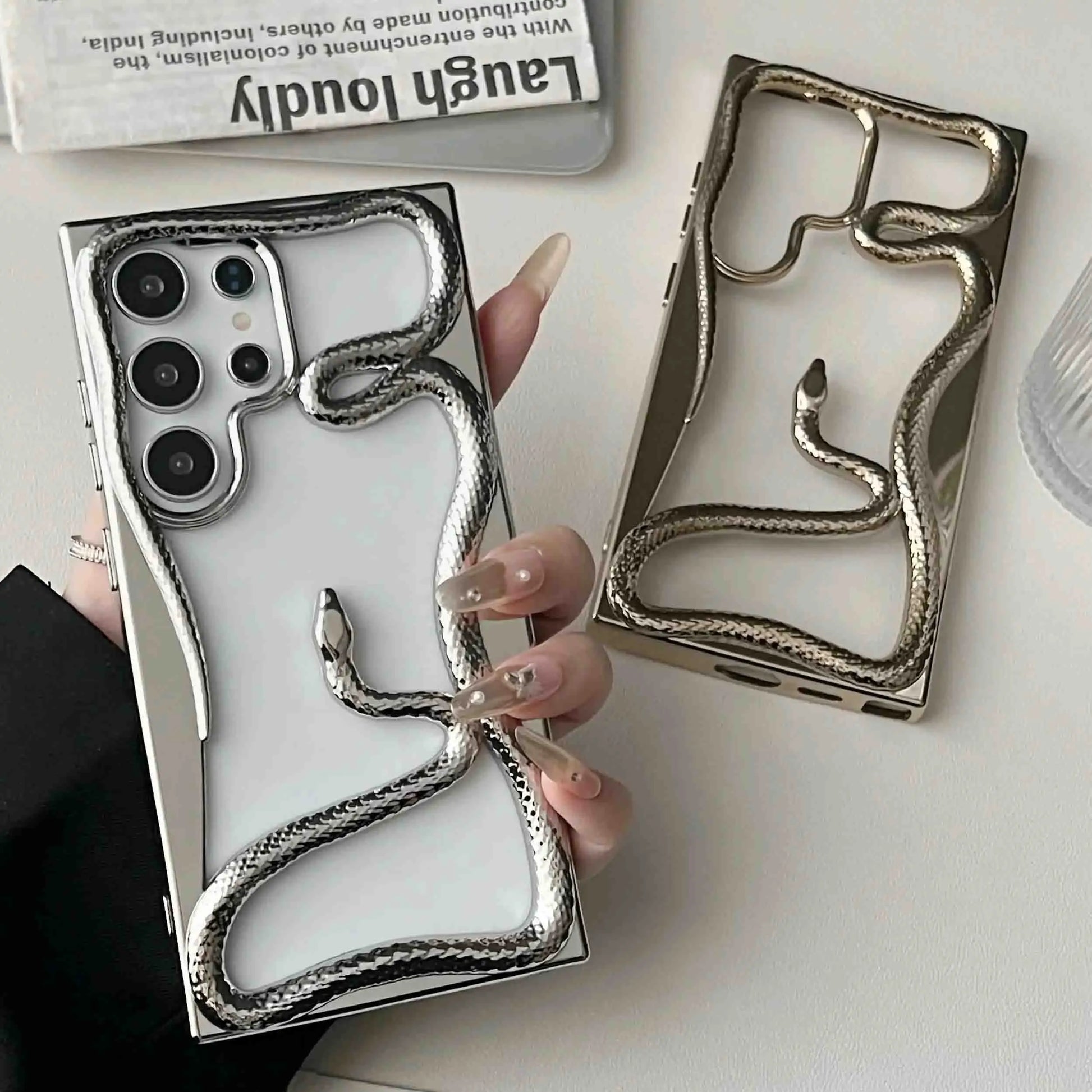 Snake Pattern Samsung Case