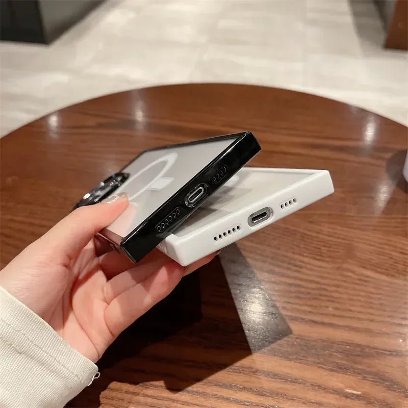 Magsafe Transparent Wireless iPhone Case