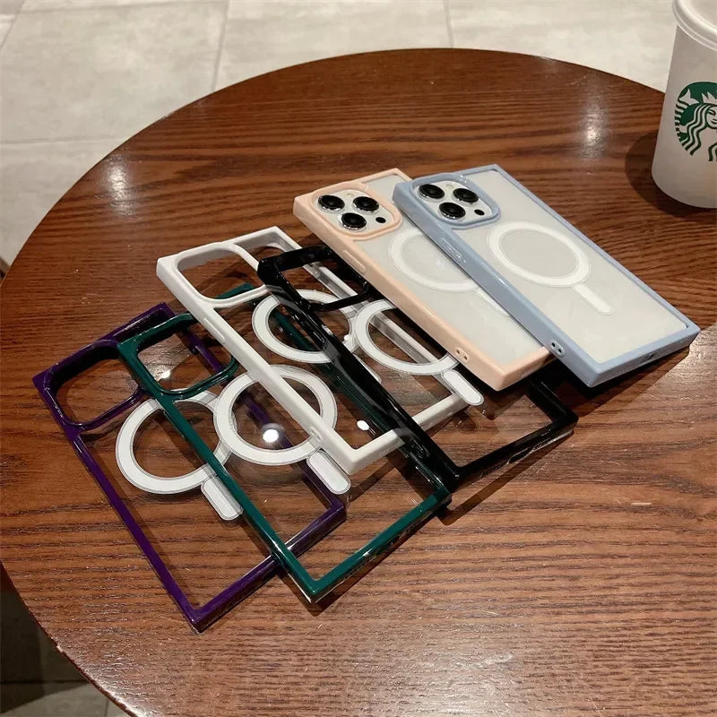 Magsafe Transparent Wireless iPhone Case