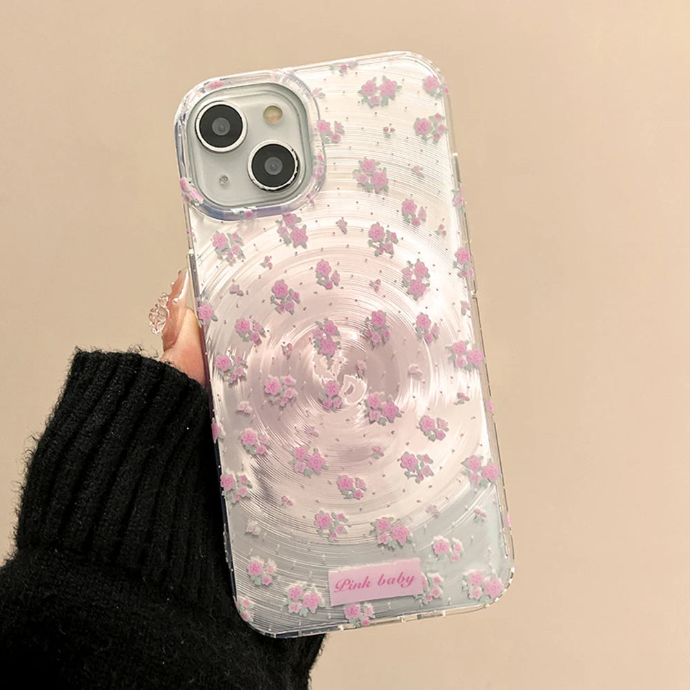 Blue Ocean Ripple iPhone Case