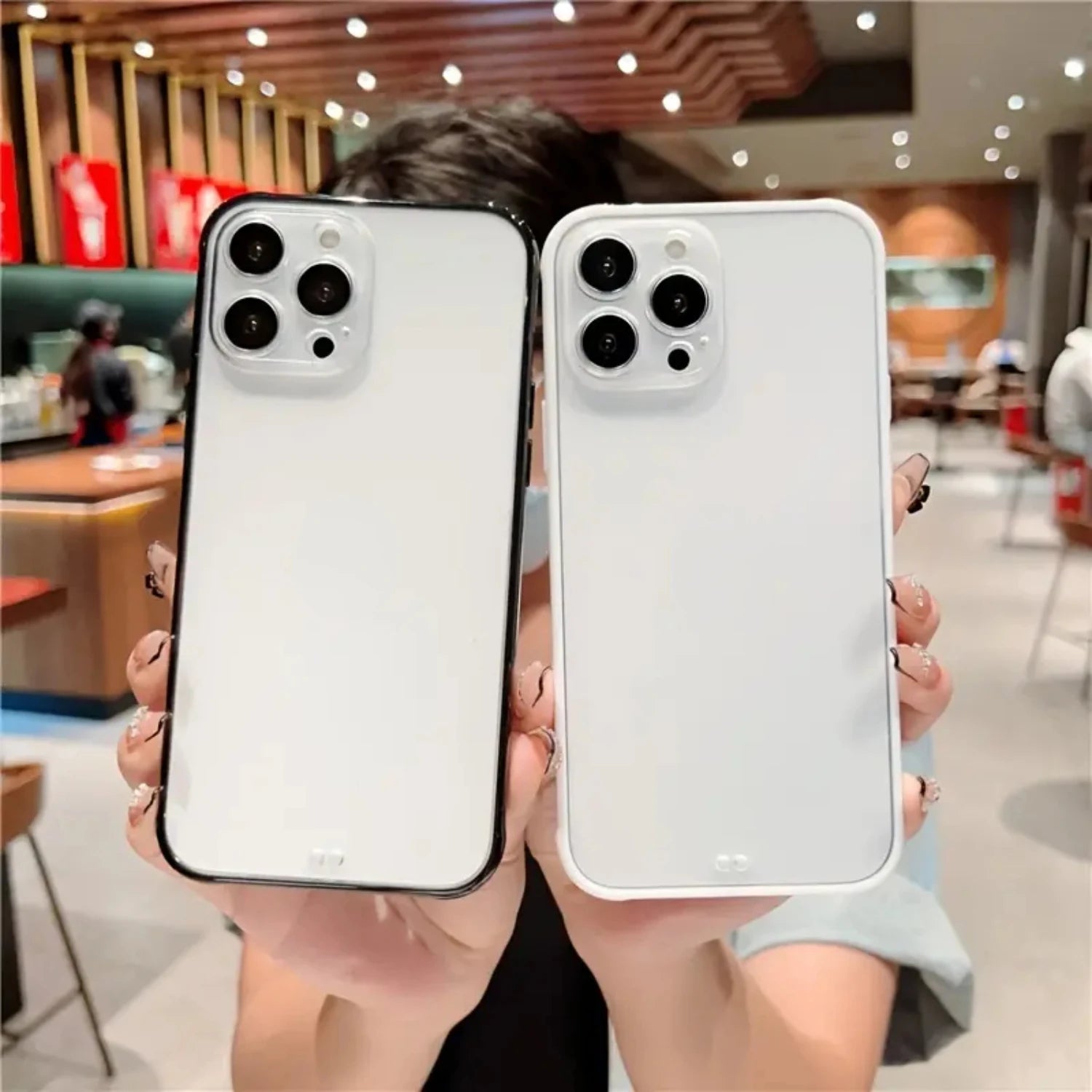 Frosted Transparent Shockproof Case