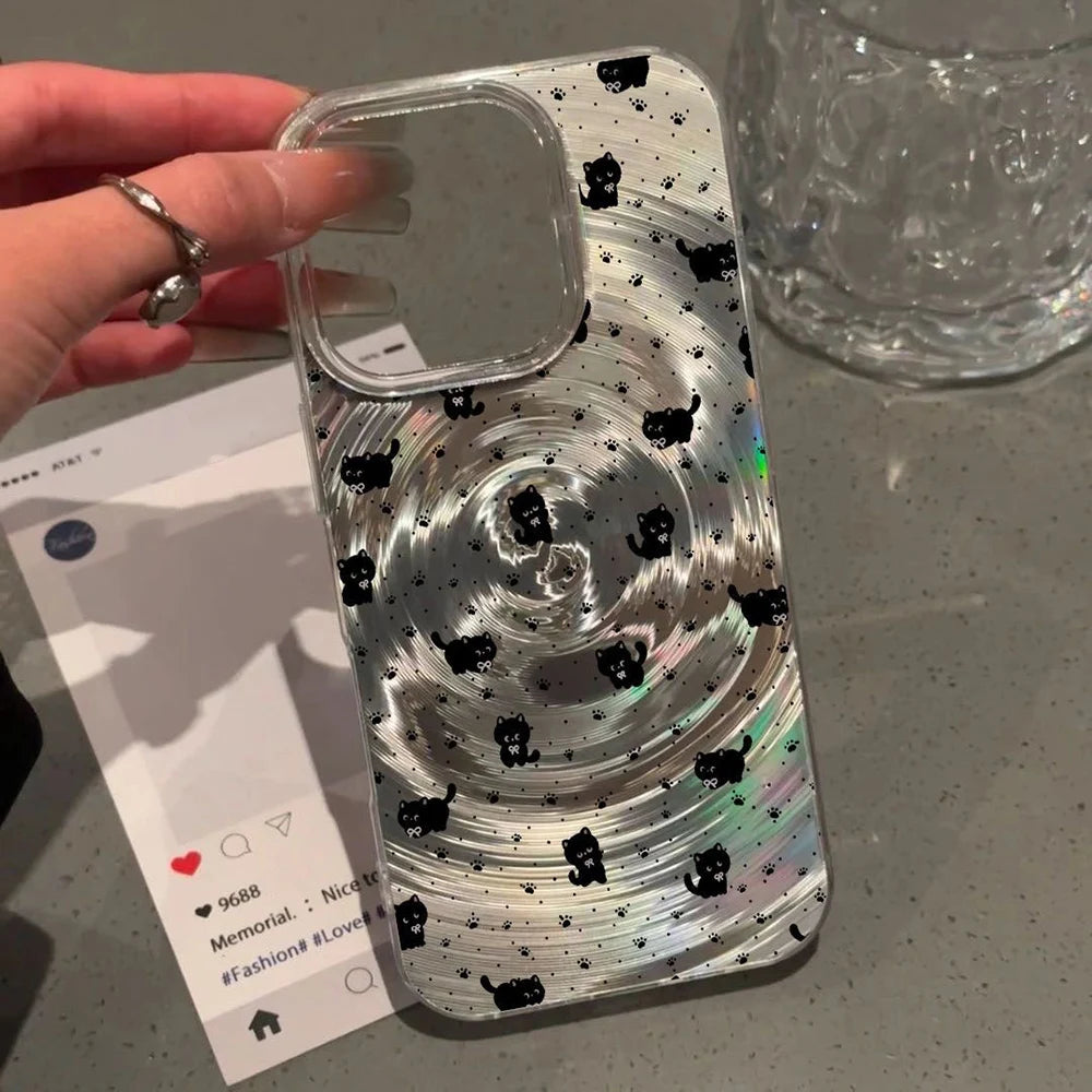 Blue Ocean Ripple iPhone Case