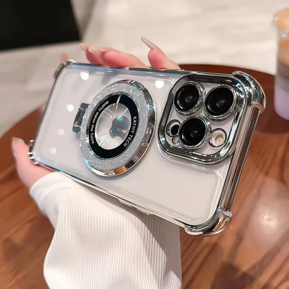 Glitter Stand iPhone Case