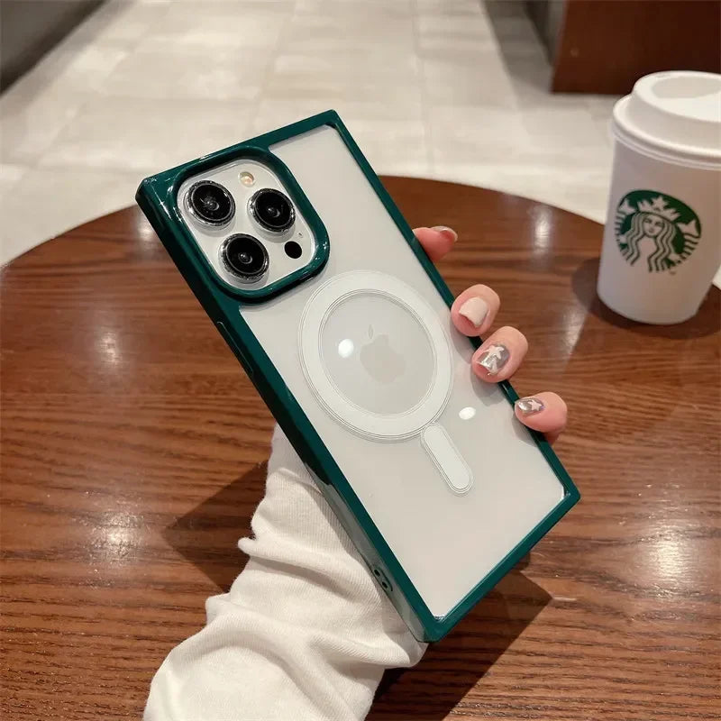 Magsafe Transparent Wireless iPhone Case