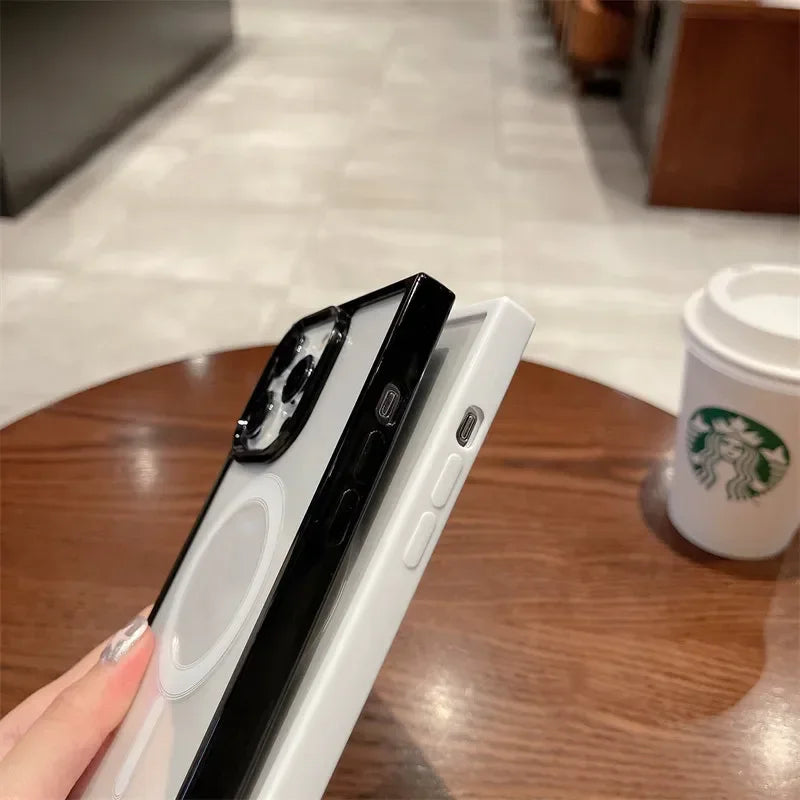 Magsafe Transparent Wireless iPhone Case