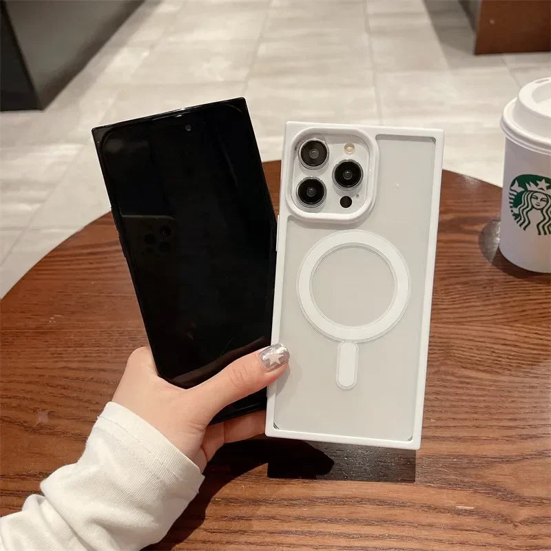 Magsafe Transparent Wireless iPhone Case