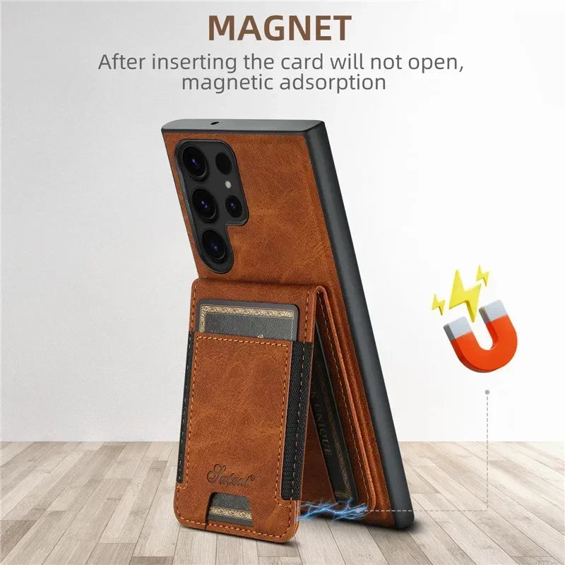 MagSafe Flip Wallet Samsung Case