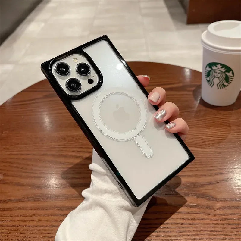 Magsafe Transparent Wireless iPhone Case