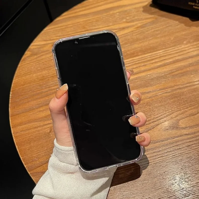 Transparent Soft Acrylic iPhone Case
