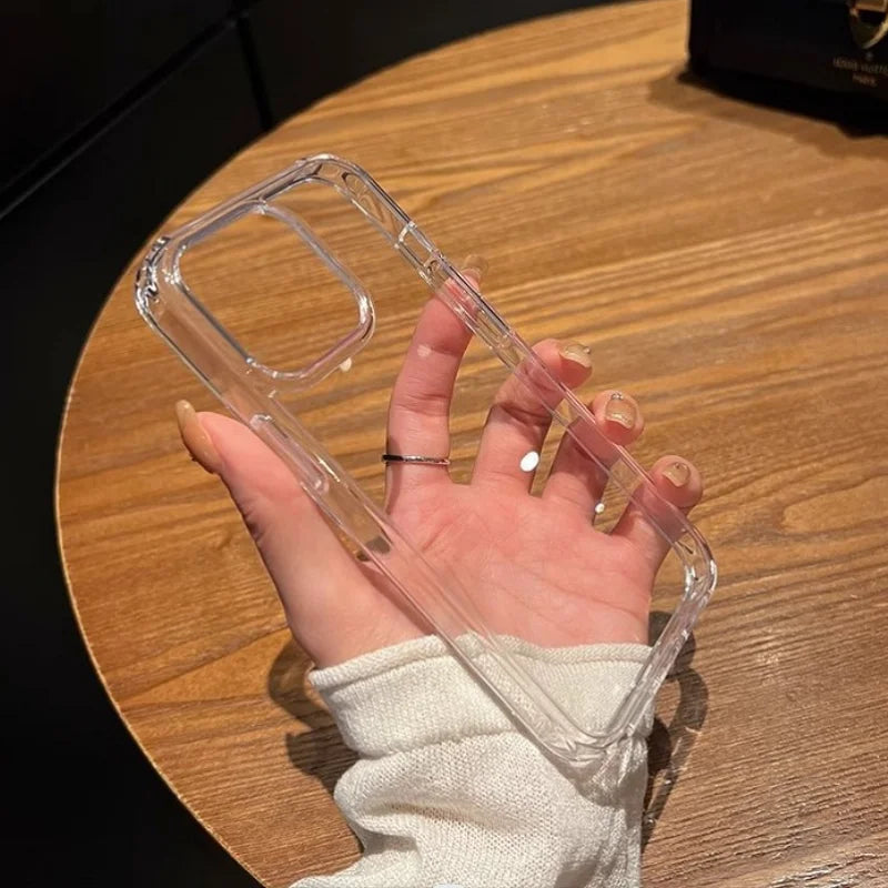 Transparent Soft Acrylic iPhone Case