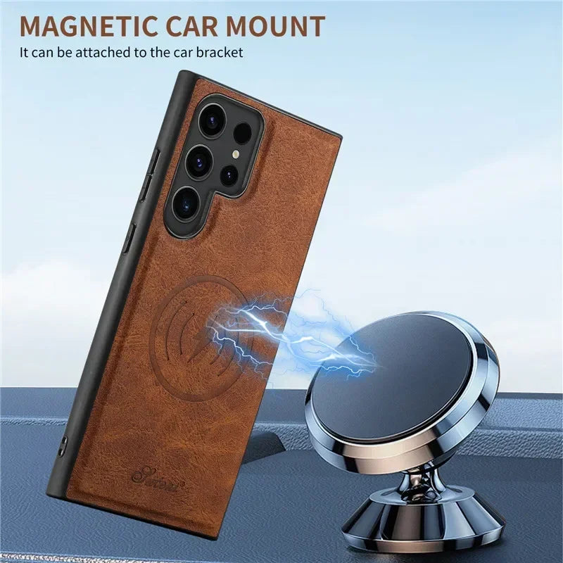 MagSafe Flip Wallet Samsung Case