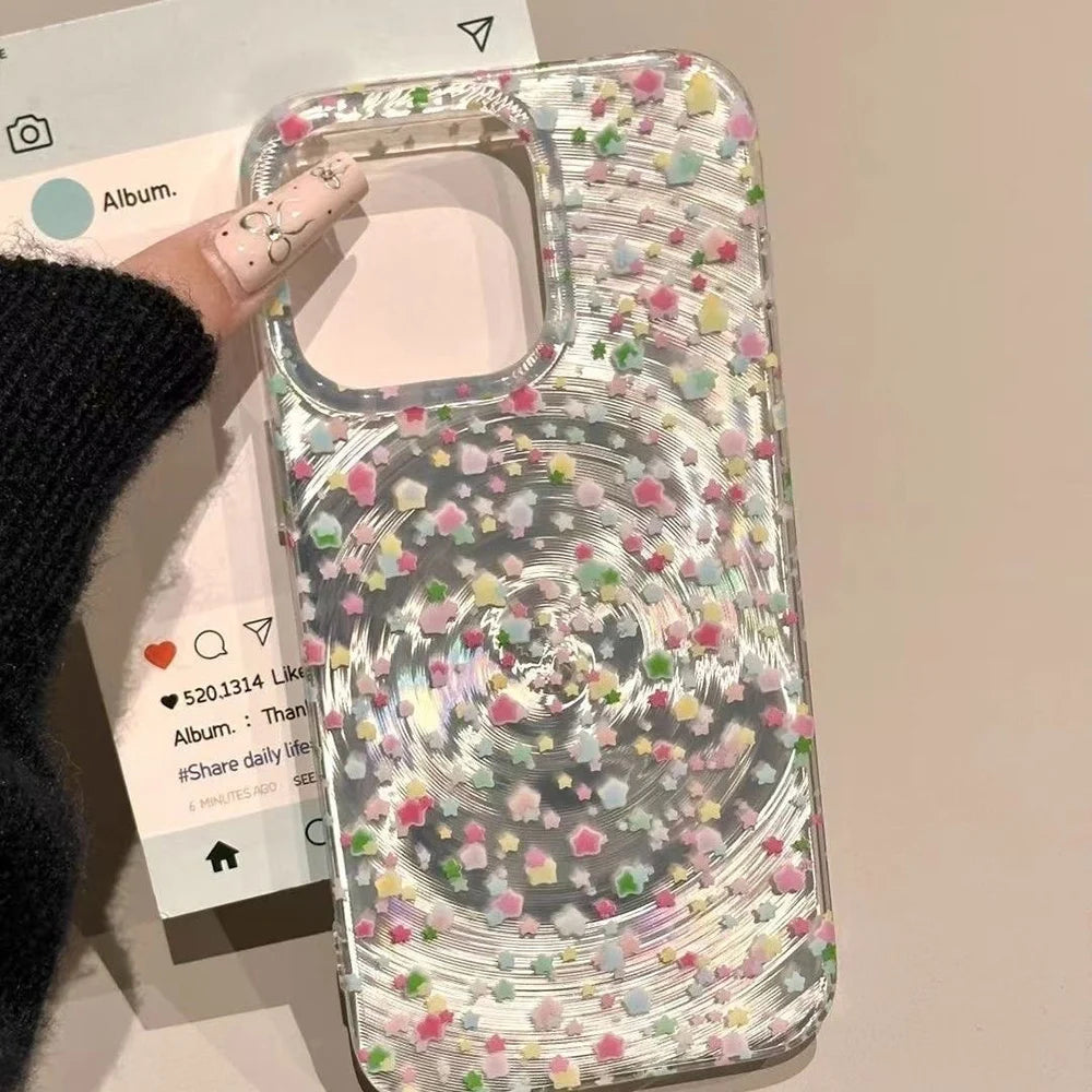 Blue Ocean Ripple iPhone Case