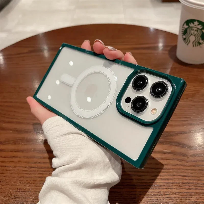 Magsafe Transparent Wireless iPhone Case