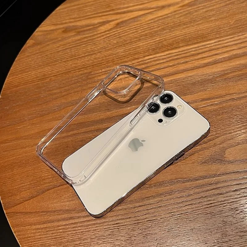 Transparent Soft Acrylic iPhone Case