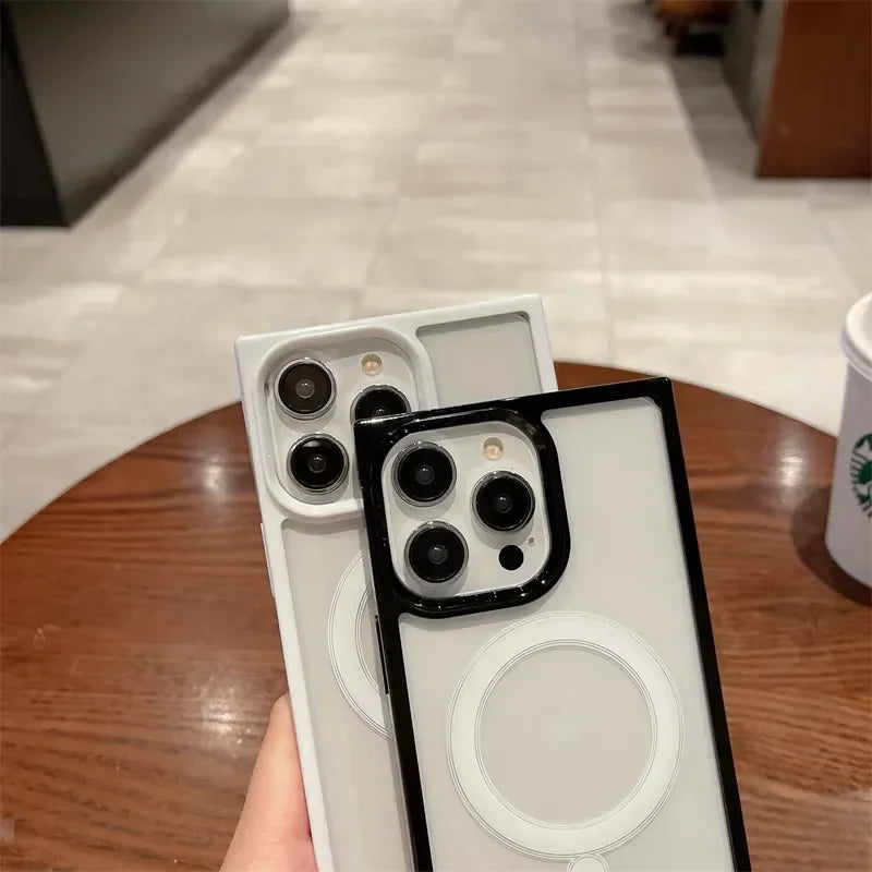 Magsafe Transparent Wireless iPhone Case