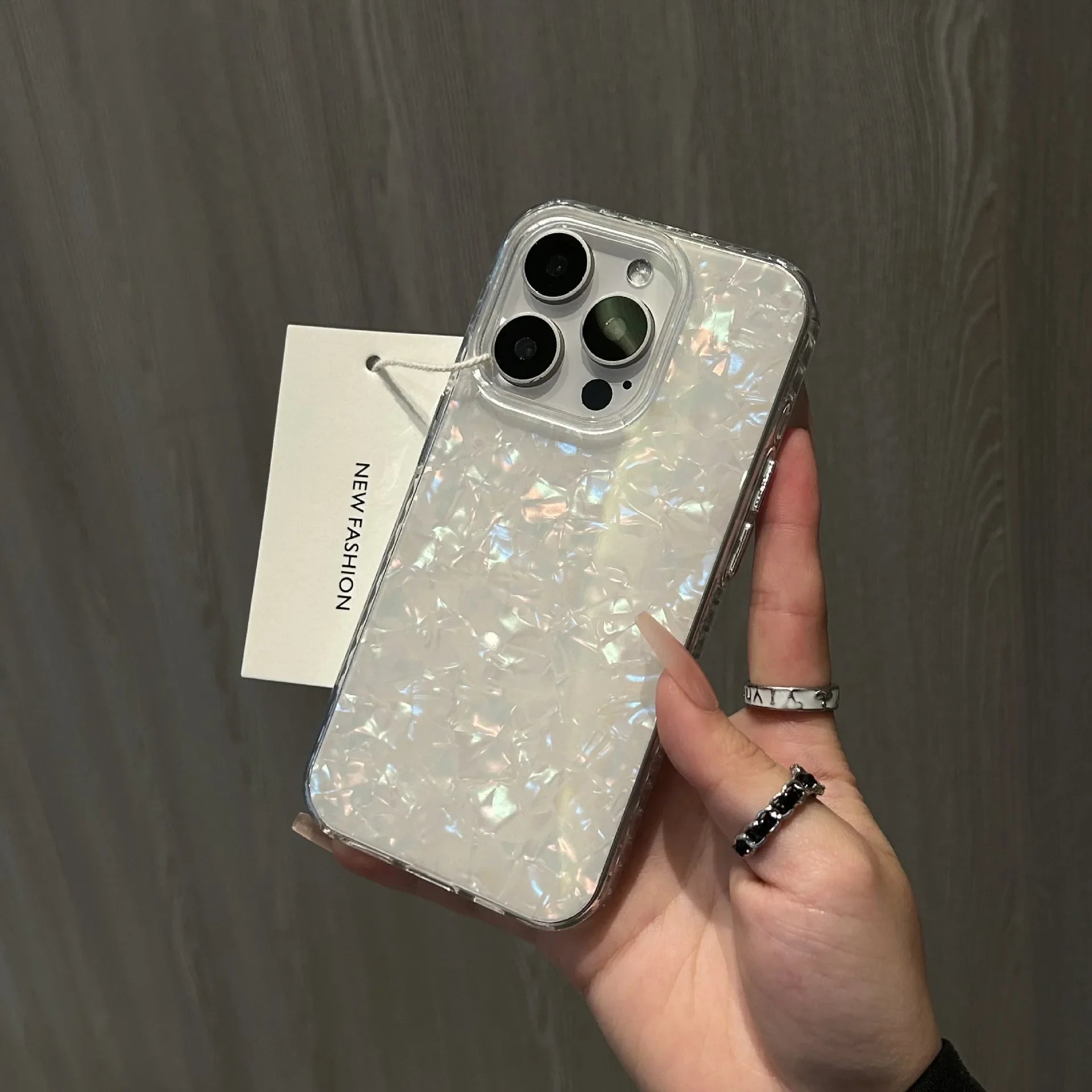 Glitter Shell Pattern iPhone Case