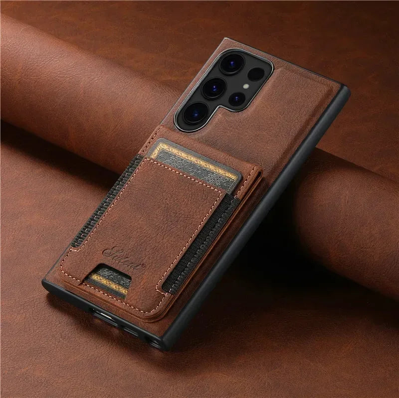 MagSafe Flip Wallet Samsung Case