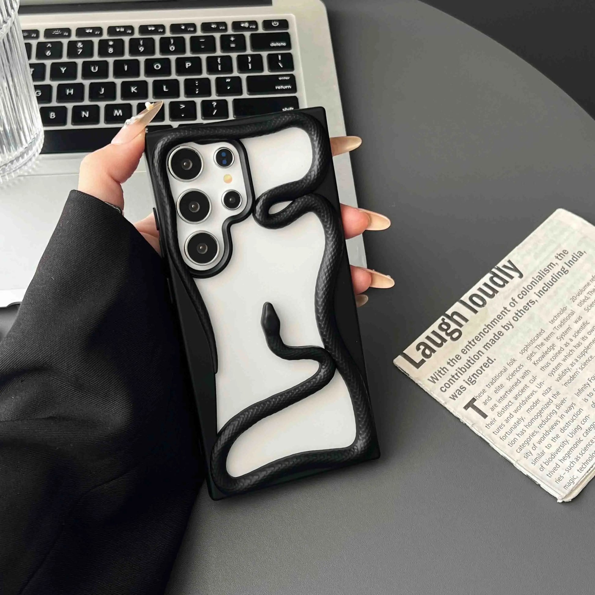 Snake Pattern Samsung Case