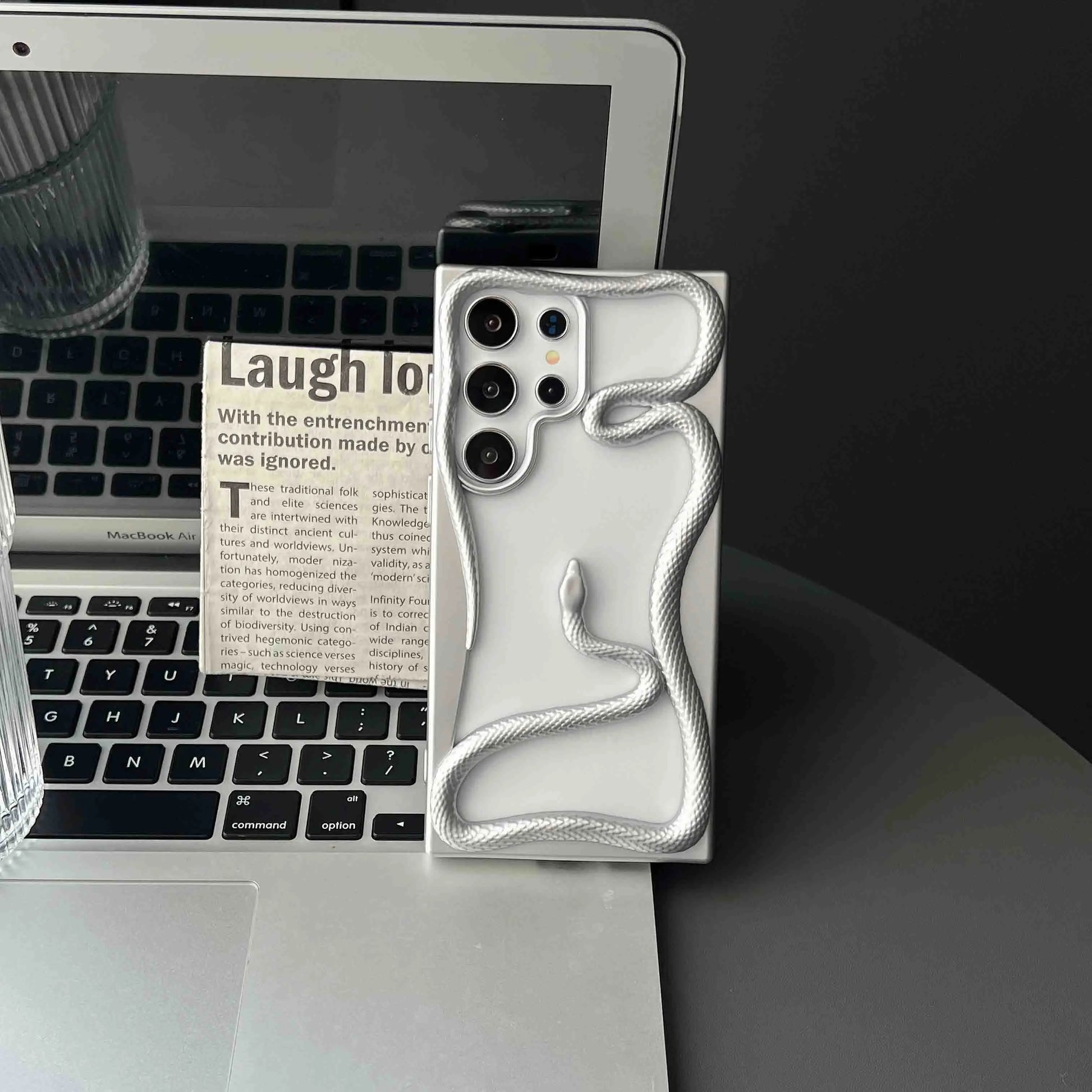 Snake Pattern Samsung Case