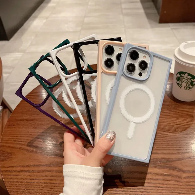Magsafe Transparent Wireless iPhone Case