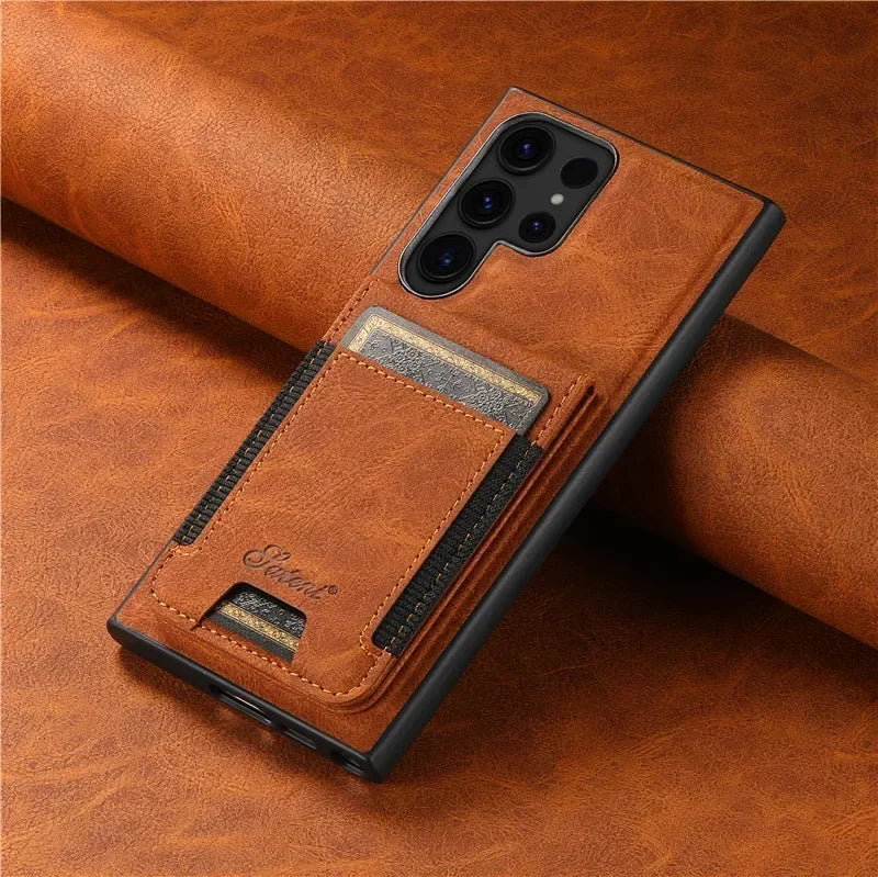 MagSafe Flip Wallet Samsung Case