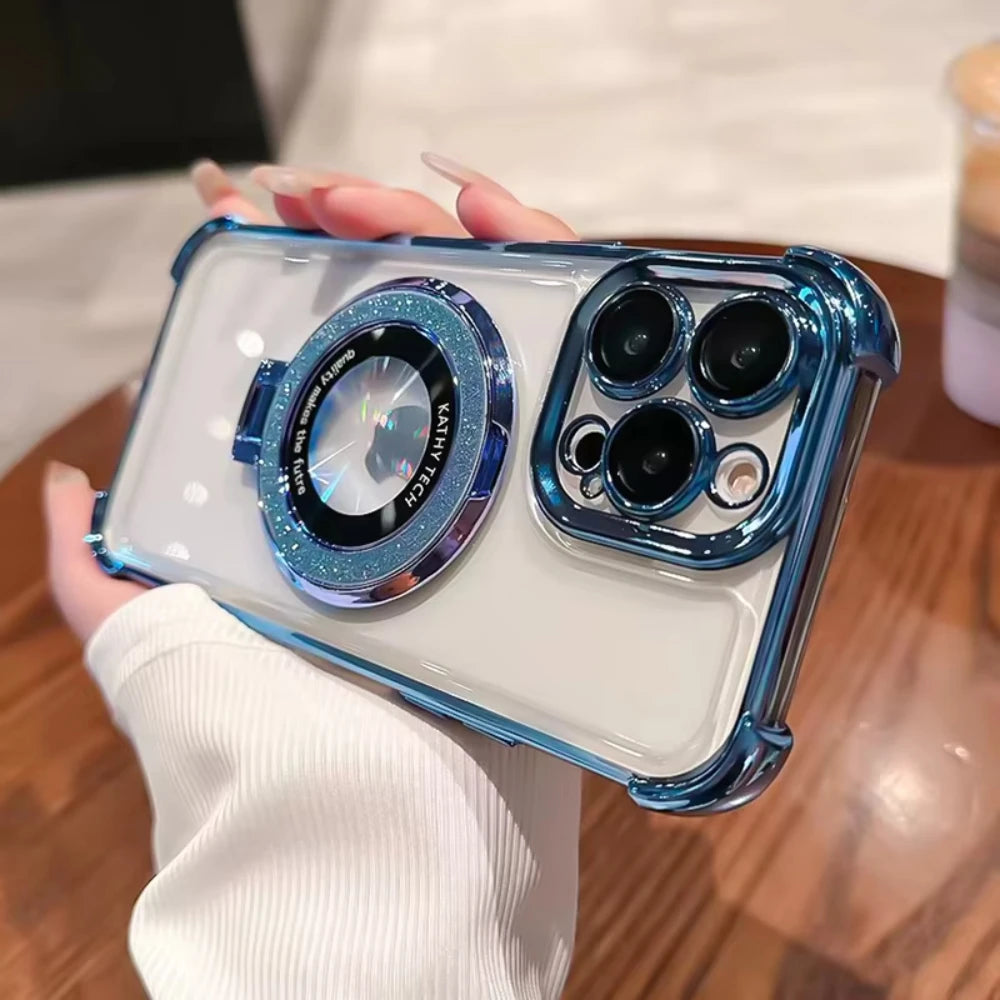 Glitter Stand iPhone Case