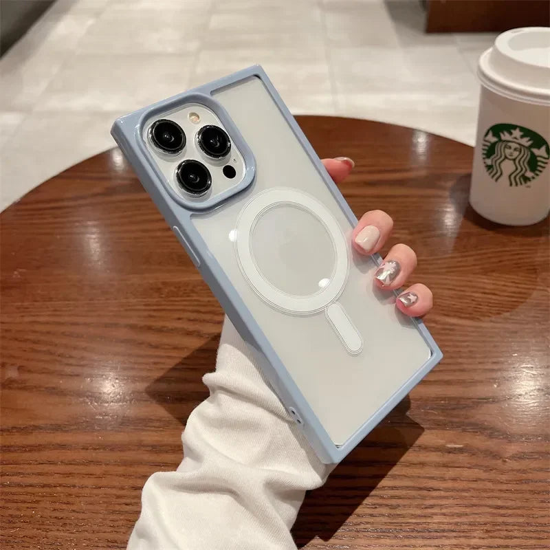 Magsafe Transparent Wireless iPhone Case