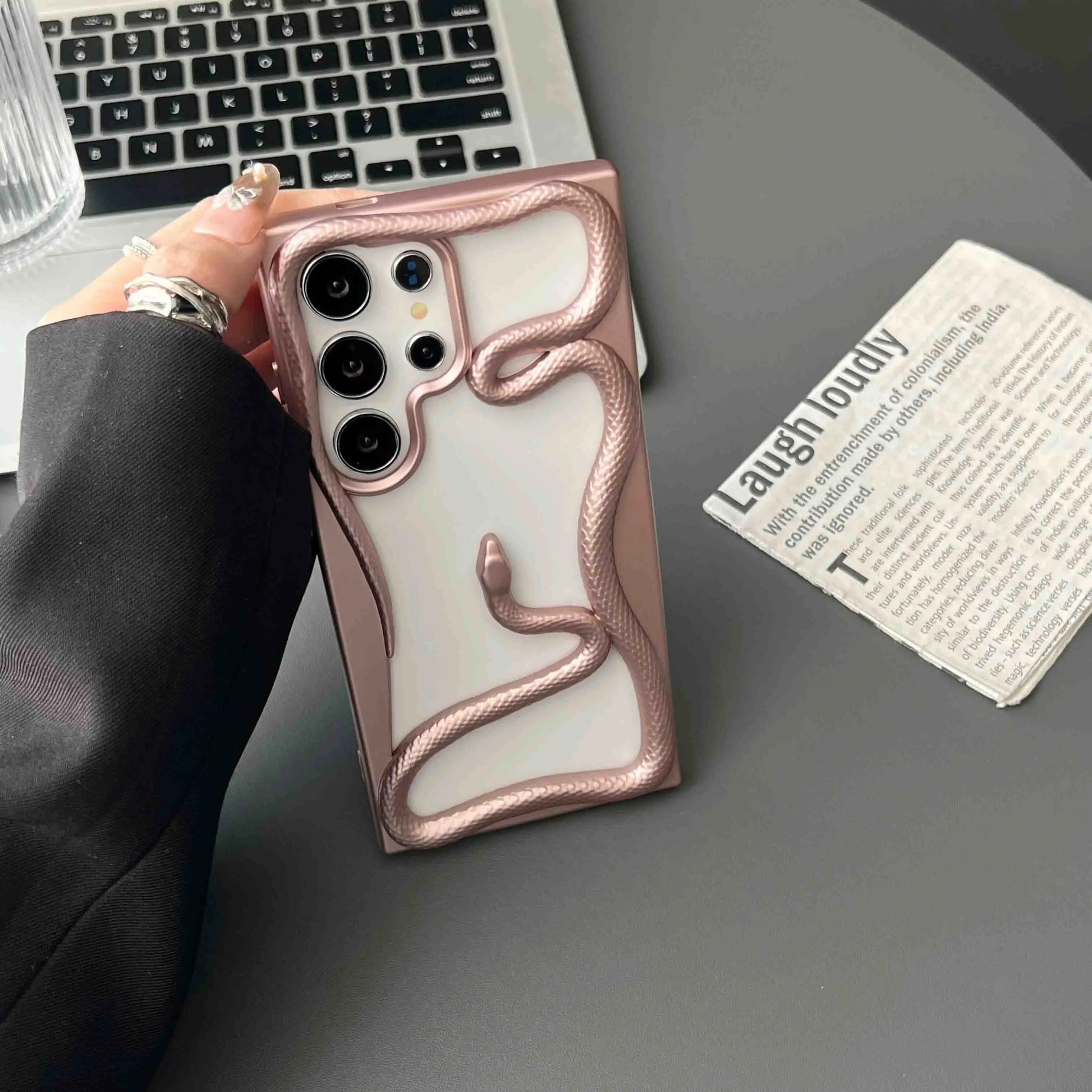 Snake Pattern Samsung Case