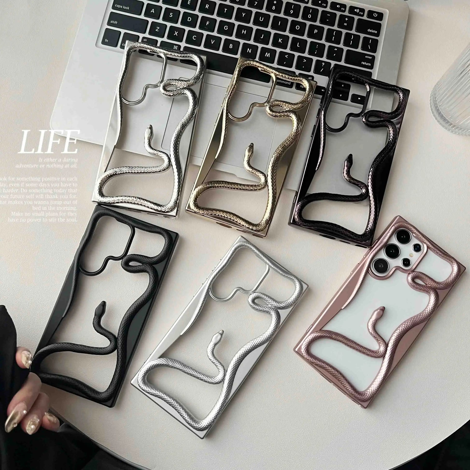 Snake Pattern Samsung Case