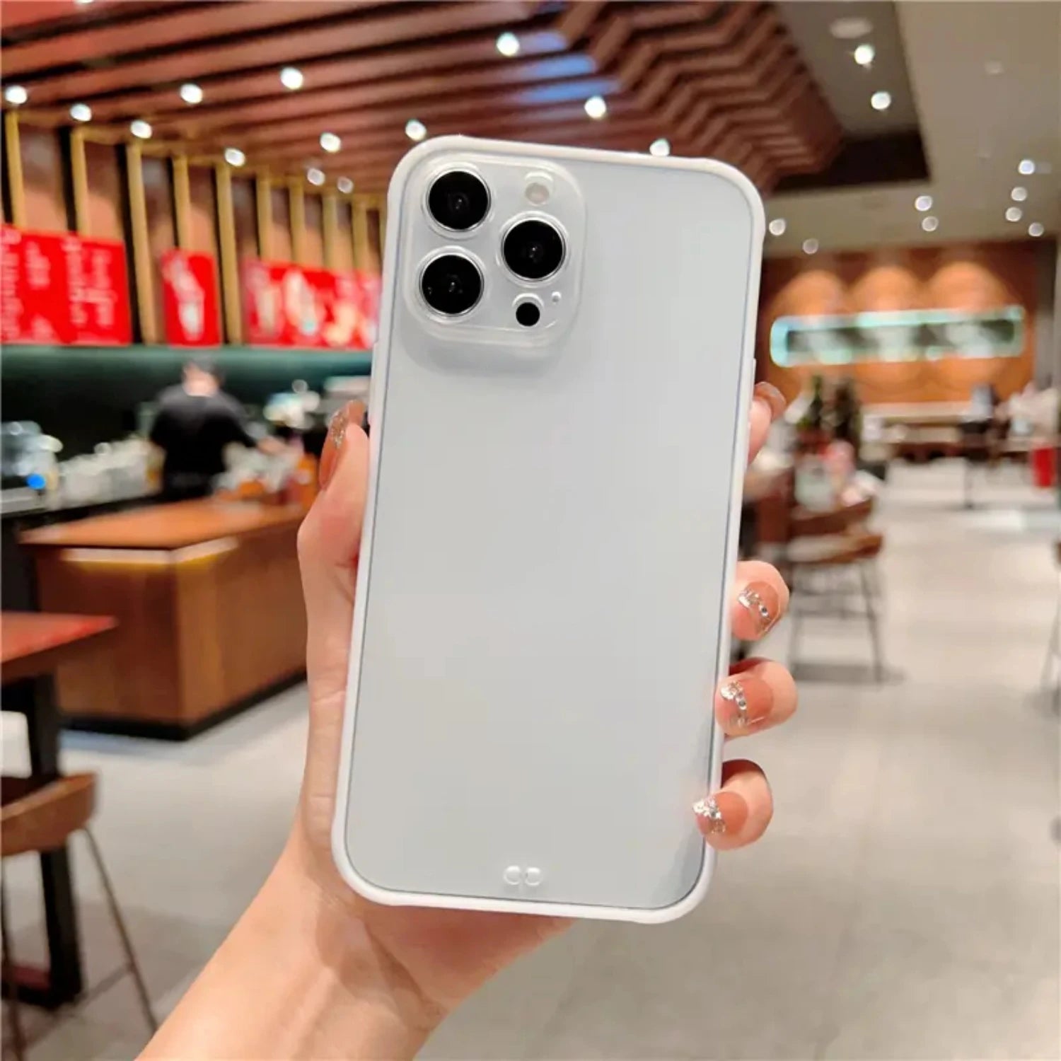Frosted Transparent Shockproof Case