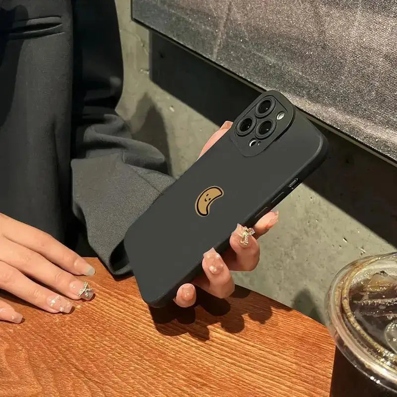 Minimalist Cartoon Sun Moon Phone Case