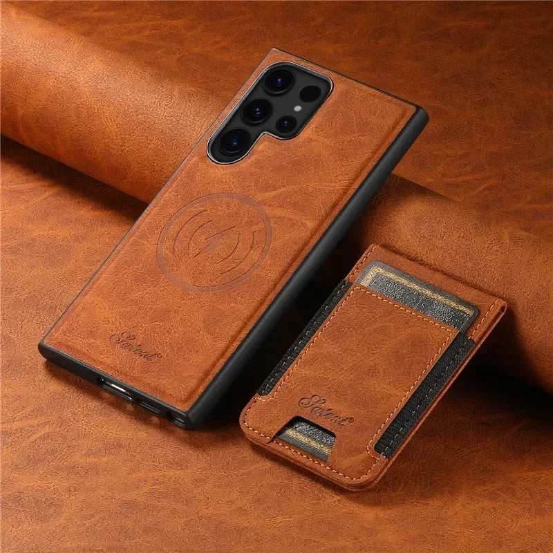 MagSafe Flip Wallet Samsung Case