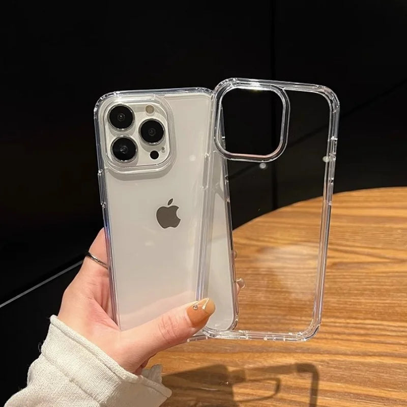 Transparent Soft Acrylic iPhone Case