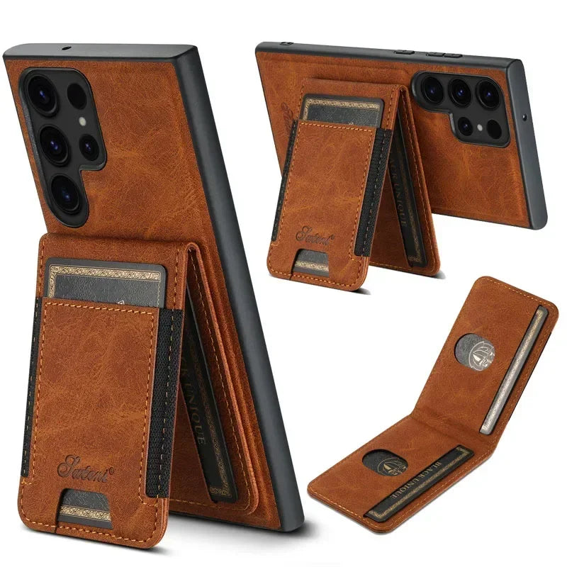 MagSafe Flip Wallet Samsung Case