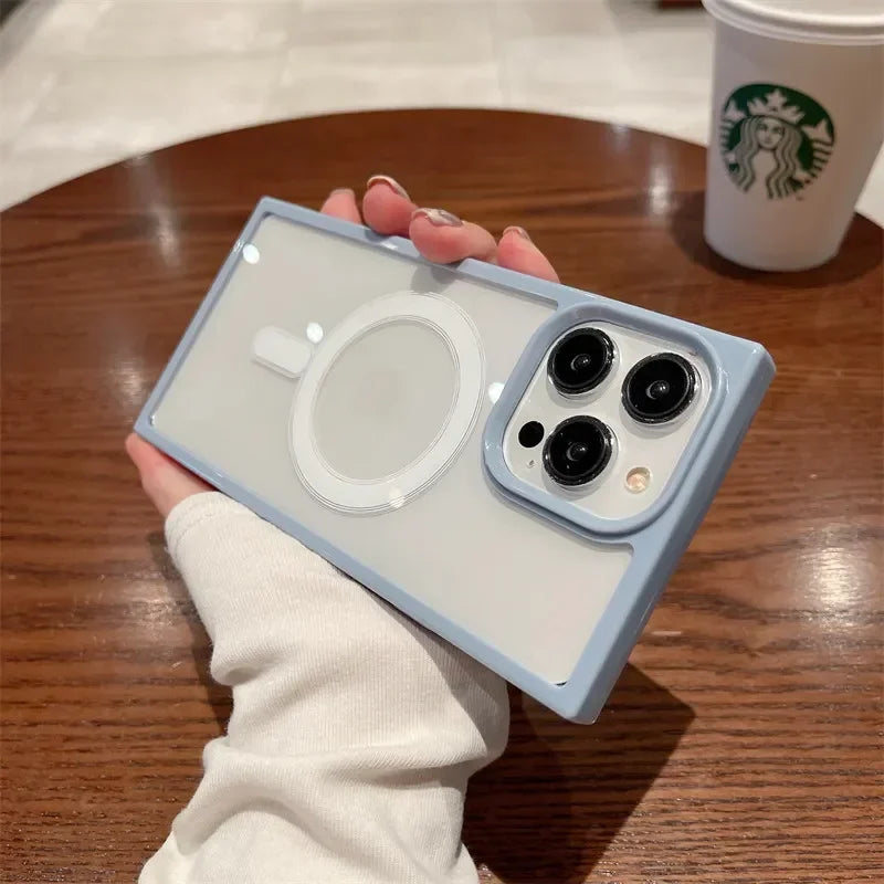 Magsafe Transparent Wireless iPhone Case
