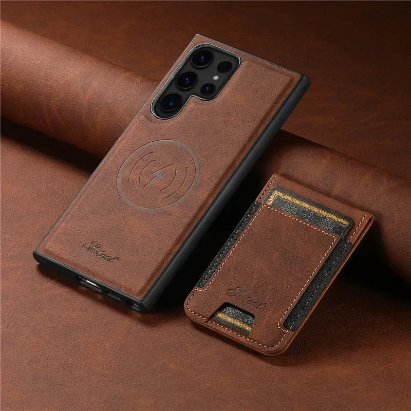 MagSafe Flip Wallet Samsung Case