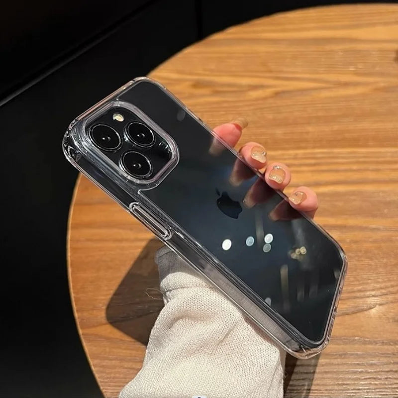 Transparent Soft Acrylic iPhone Case