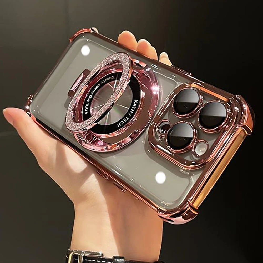 Glitter Stand iPhone Case