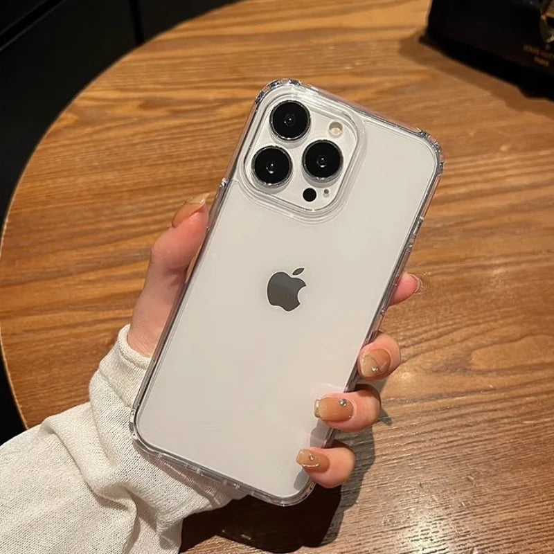 Transparent Soft Acrylic iPhone Case