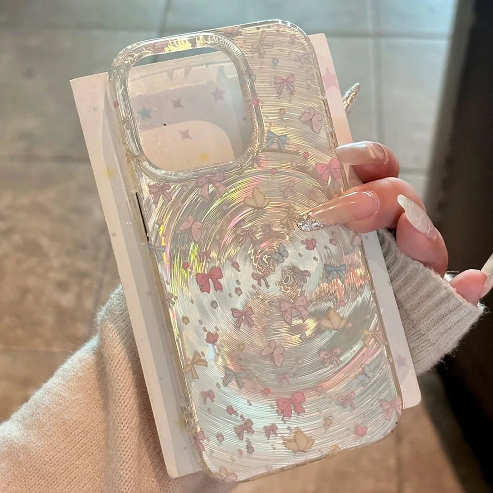 Blue Ocean Ripple iPhone Case