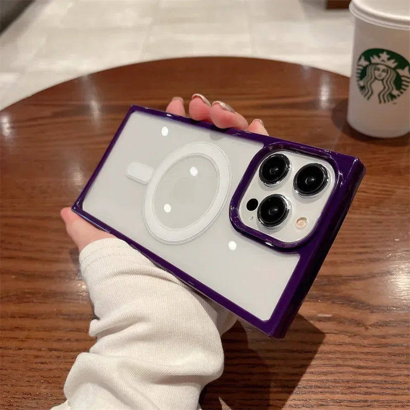 Magsafe Transparent Wireless iPhone Case