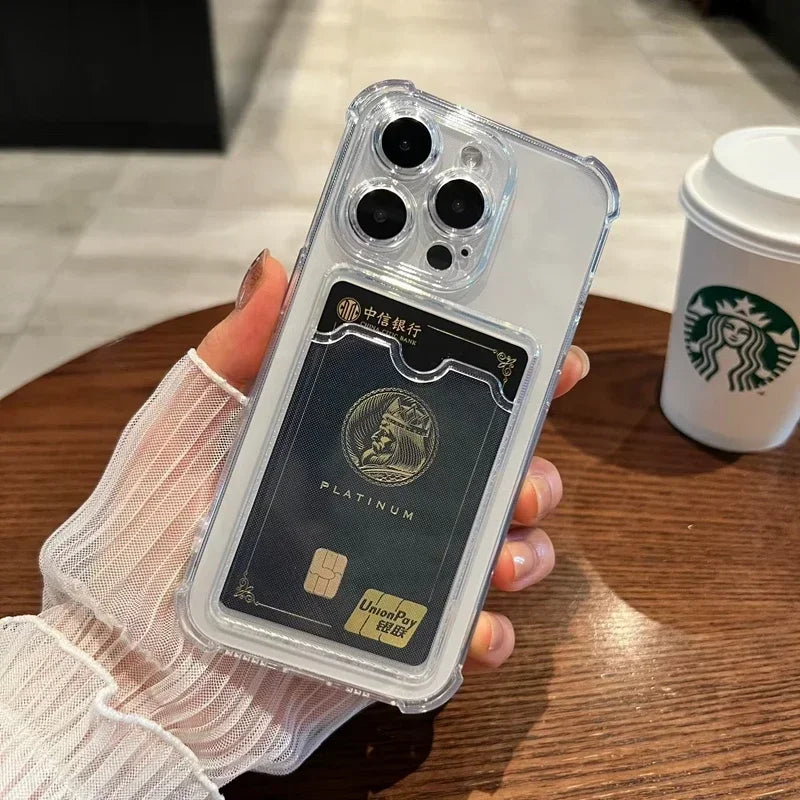 Soft Card Bag iPhone Case