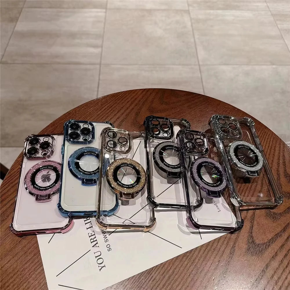 Glitter Stand iPhone Case