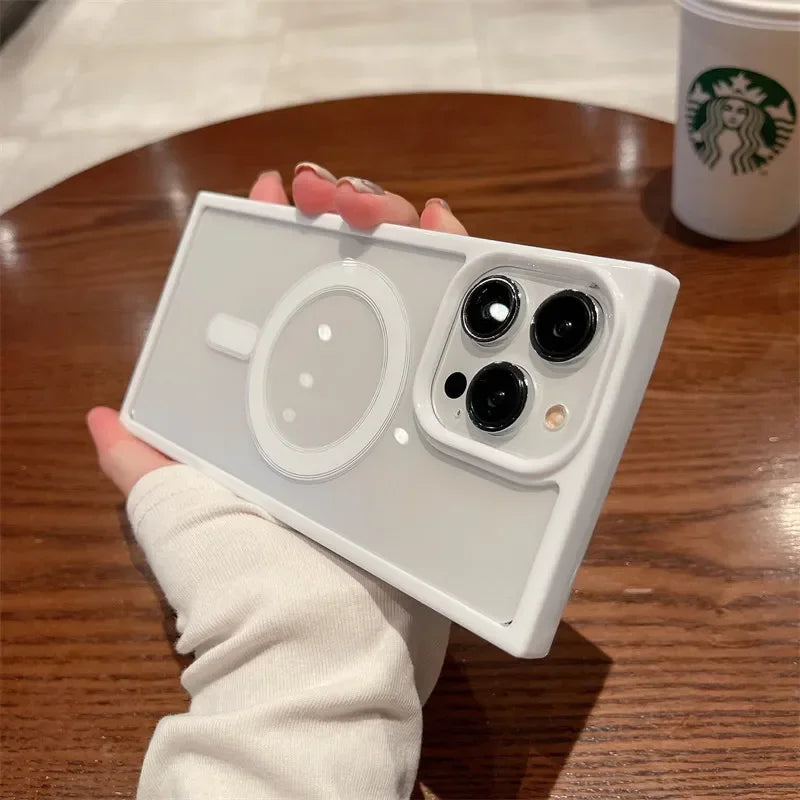 Magsafe Transparent Wireless iPhone Case
